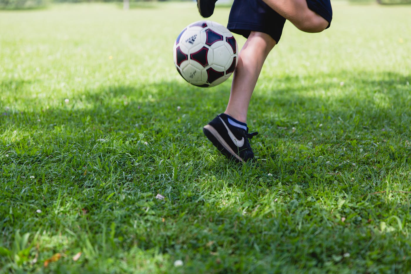 Football pitch aerial